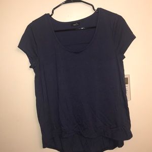 Dark Blue Tunic Tee